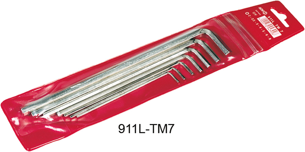 DIN 911LD avaimet muovitaskussa