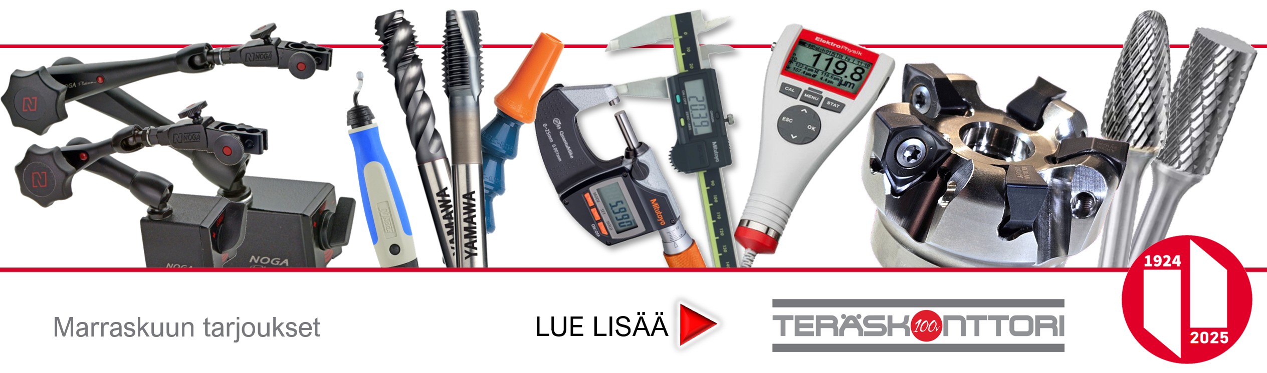 Marraskuun tarjouksia ja uutuuksia Teräskonttorilta